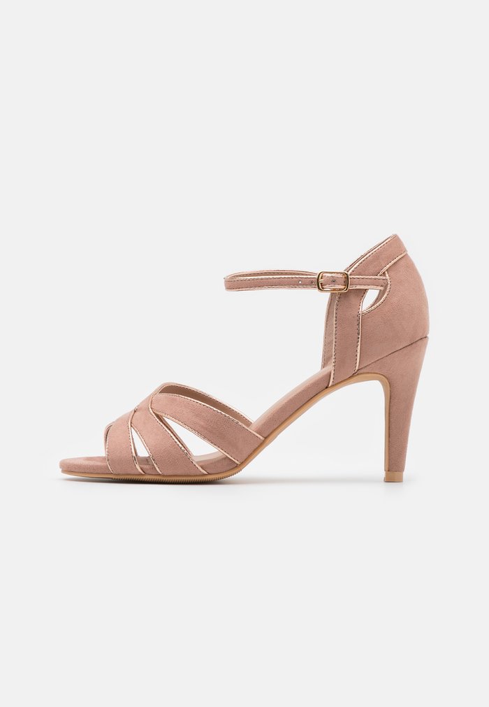 Sandales Anna Field High Rose Doré Femme | TZO-8892131